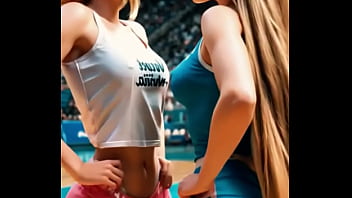 The tangled princess hits the court