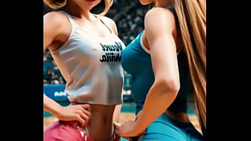 The tangled princess hits the court