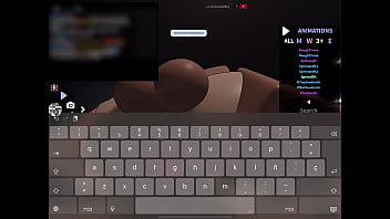 Chica follada en roblox lol