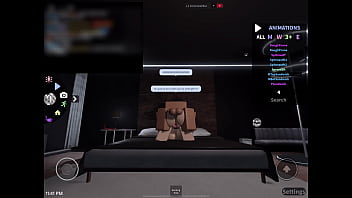 Chica follada en roblox lol