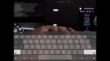 Chica follada en roblox lol