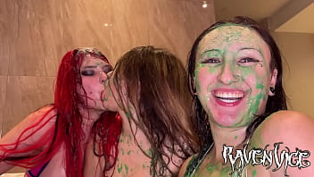 Green goo puke sluts