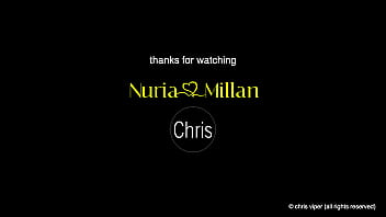 How far can chris viper's hand reach in nuria millan's ass