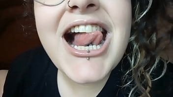 Sweet thin lips with gloss