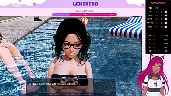 Vtuber lewdneko plays harem hotel part 24