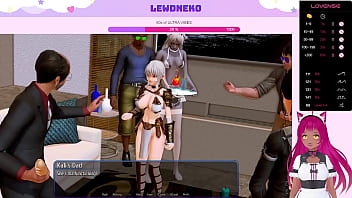 Vtuber lewdneko plays harem hotel part 24