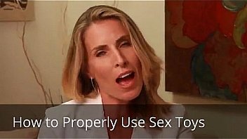 How to properly use sex toys