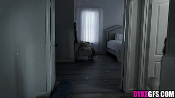 Lesbian sex in haunted house