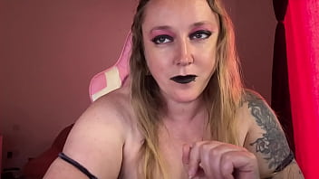 Joi instructions from goth girl