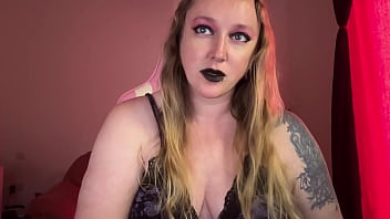 Joi instructions from goth girl