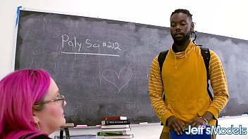 Chubby private tutor sara star can't resist a bbc