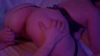 Perverted guy pissing on face his milf's and ass to mouth fuck her