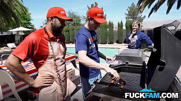 Stepdaughter fucking his husband and stepson