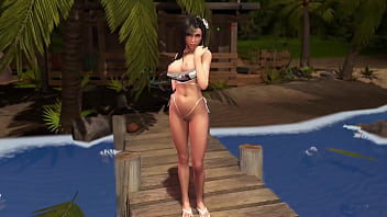 Athletic naughty tifa wants you to help her have a good summer vacation