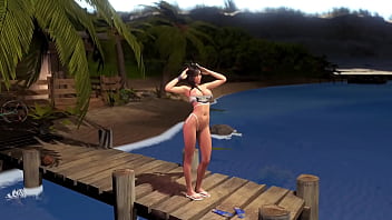 Athletic naughty tifa wants you to help her have a good summer vacation