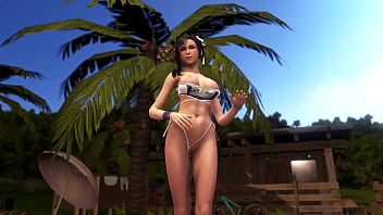 Athletic naughty tifa wants you to help her have a good summer vacation