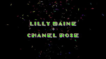 Two goth chicks vs one giant bbc at live party