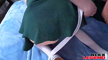 Slutty scouts lexi lore & leda lathoria get the whore medal