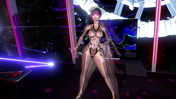 Shapely toned eve in ripped suit shows new set of special algorithms