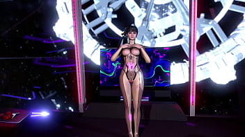 Shapely Toned Eve In Ripped Suit Shows New Set Of Special Algorithms thumbnail