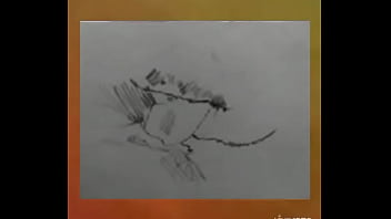 Threesome in the rain quick sketch version