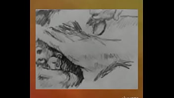 Threesome in the rain quick sketch version