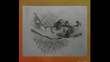 Threesome in the rain quick sketch version