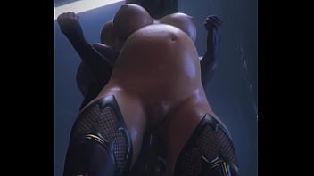 Preggo mileena receives bbc up her asshole