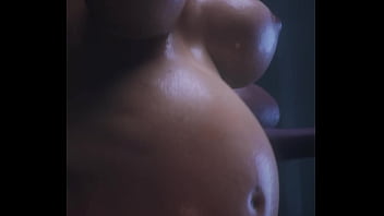 Preggo mileena receives bbc up her asshole