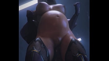 Preggo mileena receives bbc up her asshole