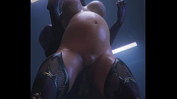 Preggo mileena receives bbc up her asshole