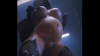 Preggo mileena receives bbc up her asshole
