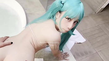 Video completo de cosplay de hatsune miku disponivel nas plataformas qrozne znestudios