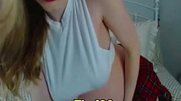 Horny russian chick on hidden cam