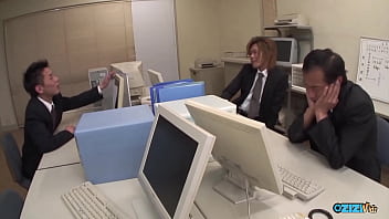 The maid awaits her employer's return before attending to him and his associates