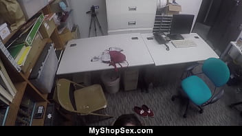 Teen suspect's tight pussy is used for the lp officer's pleasure myshopsex