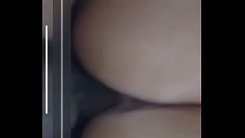 Riding boyfriend while hubby watches