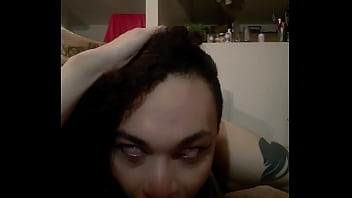 Horny Trans Slut Sucks Like A Crazy Girl thumbnail