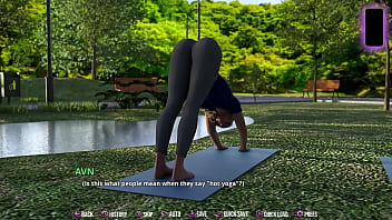 College kings 2 #05 latina college girl bends over in a hot yoga session