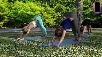 College kings 2 #05 latina college girl bends over in a hot yoga session