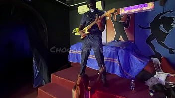 Getting sucked of during performance getting groupie luvvv from sexy african teen stripper slut