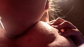 Step sister in law rimming for a card debt clos close up