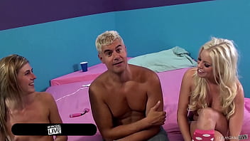 Mia mae's holes pounded ruthlessly by britney amber and porno dan