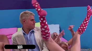 Mia mae's holes pounded ruthlessly by britney amber and porno dan