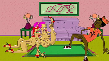 Delivery boy gets threesome