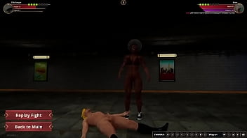 Ellie vs brian nf3d sex battle femdom combat