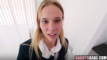 Step daughter delowered by sleazy step daddy