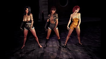 Shapely chicks maelle maelle and sciel sensually pose for you to the music Shapely chicks maelle maelle and sciel sensually pose for you to the music