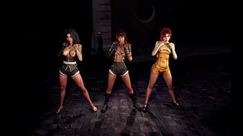 Shapely chicks maelle maelle and sciel sensually pose for you to the music Shapely chicks maelle maelle and sciel sensually pose for you to the music