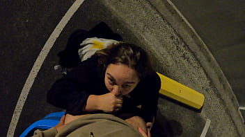 Katja Miyatovich Gets Busted Sucking Tinder Dates Dick In Public And Still Swallows His Cum After thumbnail